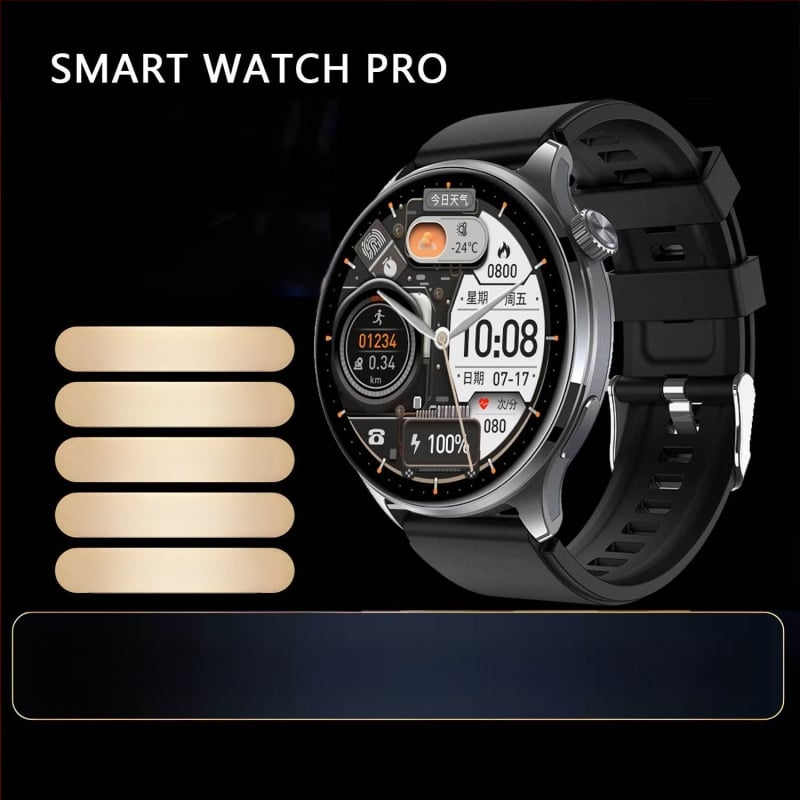 Watch5 pametni sat s 3D navigacijom, dvostruko plaćanje, NFC, magnetsko punjenje, mjerenje otkucaja srca