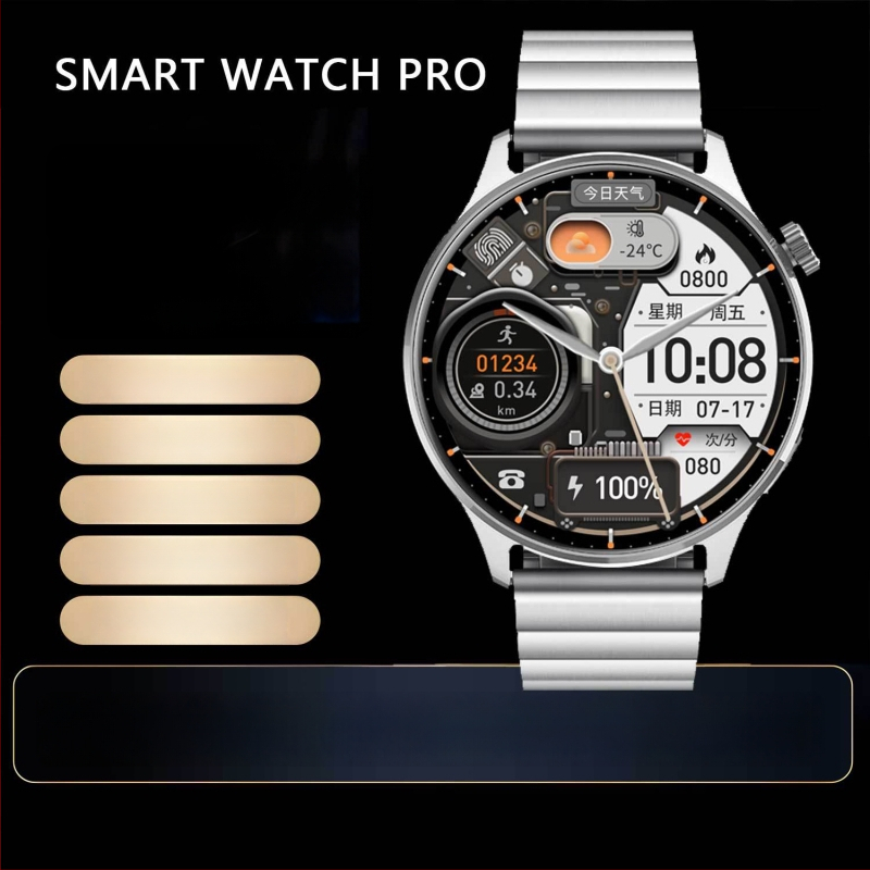 Watch5 pametni sat s 3D navigacijom, dvostruko plaćanje, NFC, magnetsko punjenje, mjerenje otkucaja srca