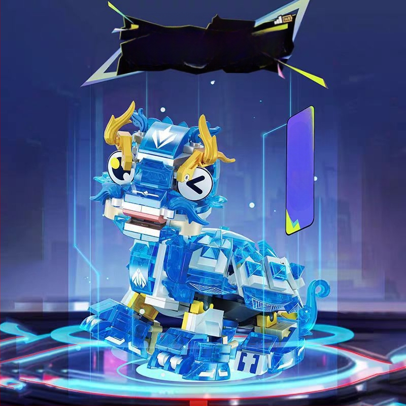 LEGO saderīgs blokiem komplekts: Orangutan dinozaura modelis, ABS plastmasa, 400–800 detaļas, bez elektrības, vecums 7–14 gadi