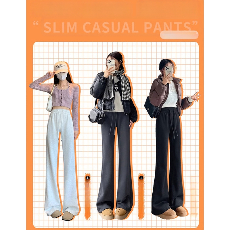 Mātītes platais bikses ar vēdera atbalstu, iekšējais fleece, brīvs piegriezums, kokvilnas-samējas audums, mikro-elastība, rudens-ziema un pavasara-rudens sezonām