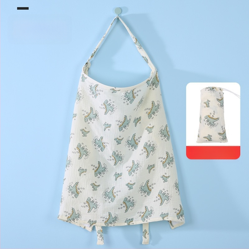 Zīdīšanas lakats no tīras kokvilnas (>95%), universāls, diskrēts lakats zīdaiņiem no dzimšanas līdz 1 gadam, ārējai lietošanai