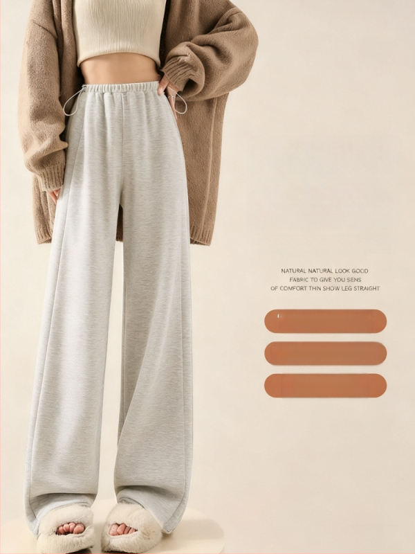 Grūtnieču ziemas bikses ar flīsa iekšdieni, biezas un silti, plata kāja, taisns piegriezums, vidējā josta; materiāls: kokvilnas-poliesters 50–70% saturs