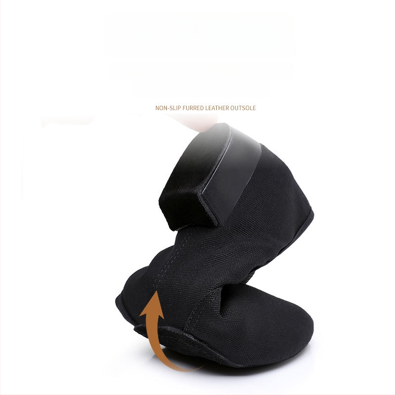 Pantofi de dans pentru femei, tocuri de 2 cm – partea superioară din pânză, talpă din tendoane de vițel, ușori, pentru balet, dans modern și latino, toate sezoanele