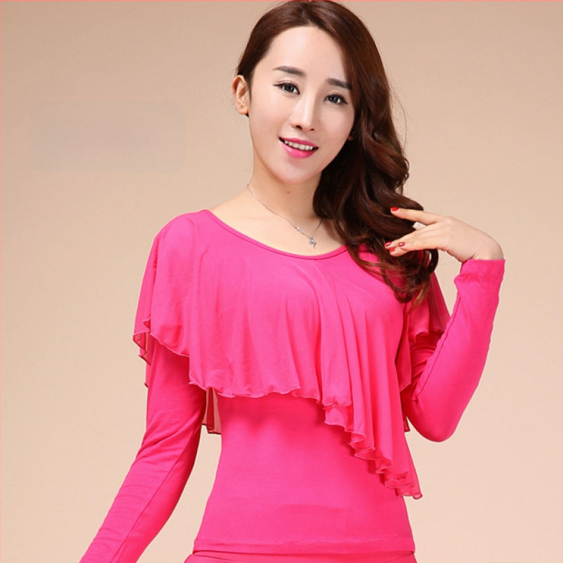 Sieviešu garām piedurknēm latīņu deju tērps – bambusa oglekļa šķiedras audums, bambusa šķiedras 91–95%, iekšējā odere 91–95%