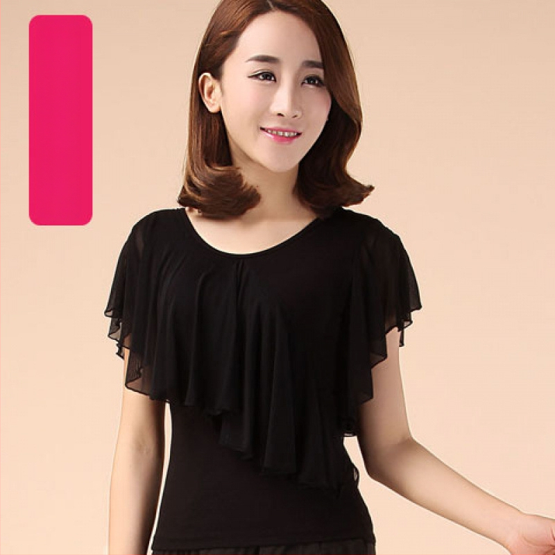 Sieviešu garām piedurknēm latīņu deju tērps – bambusa oglekļa šķiedras audums, bambusa šķiedras 91–95%, iekšējā odere 91–95%