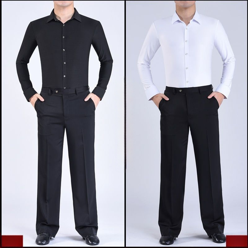 Vīriešu deju tops – poliestera audums, 90% poliesteris, Produkta kods C090+C091, Deju apģērbs