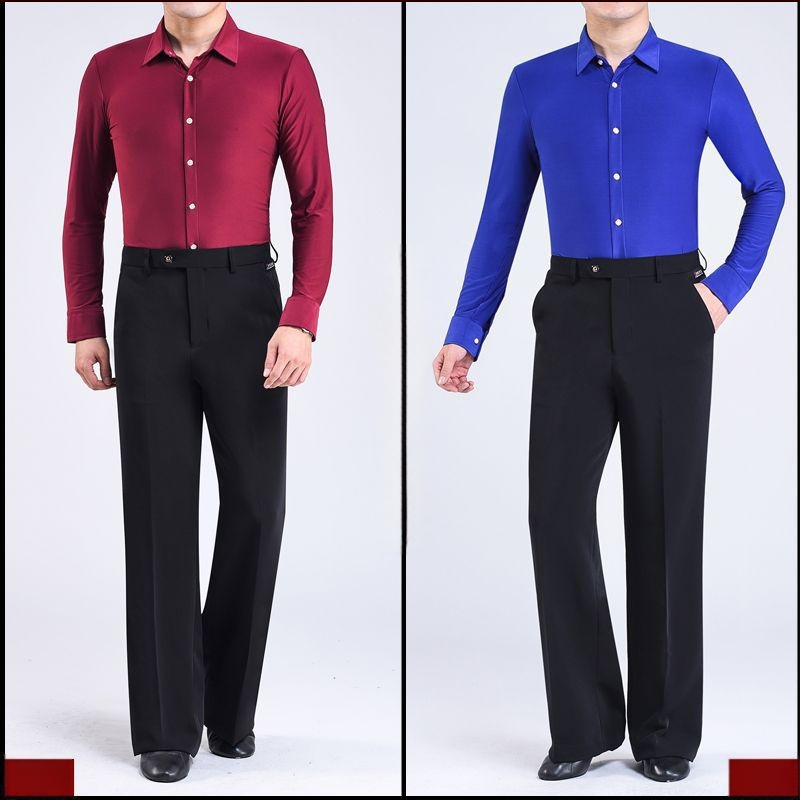 Vīriešu deju tops – poliestera audums, 90% poliesteris, Produkta kods C090+C091, Deju apģērbs