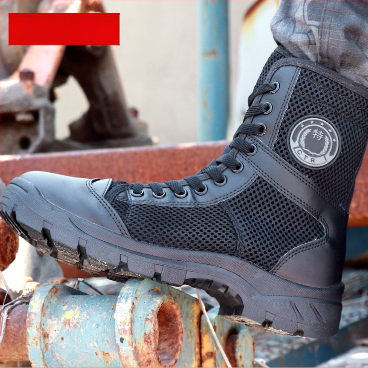 Radne čizme s visokim krojem, prozračna mreža, PU gornji dio, unisex