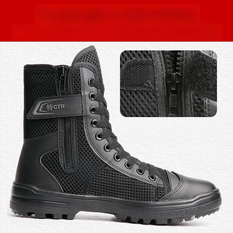 Radne čizme s visokim krojem, prozračna mreža, PU gornji dio, unisex