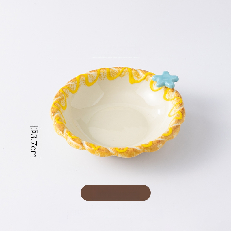 Paaugstināts keramikas kaķu bļodas statīvs ar adīta maliņu, 3D dizains, pret apgāšanos