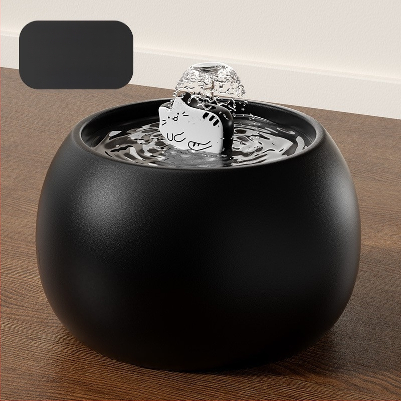 Sour Bear keramikas automātiskais ūdens dozētājs kaķiem, izcelsme Jiangsu