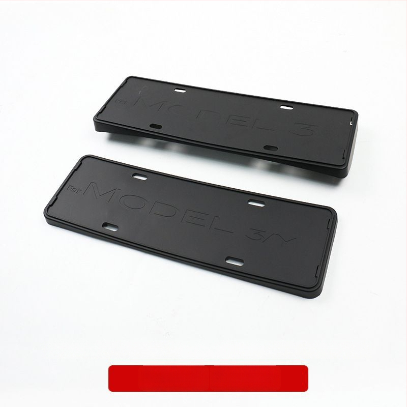 Tesla Model Y un Model 3 numura zīmju rāmis – plastmasas, aizsardzība, saderīgs ar Model Y/Model 3