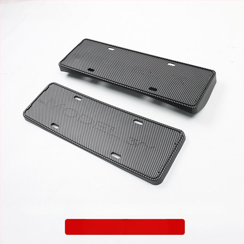 Tesla Model Y un Model 3 numura zīmju rāmis – plastmasas, aizsardzība, saderīgs ar Model Y/Model 3