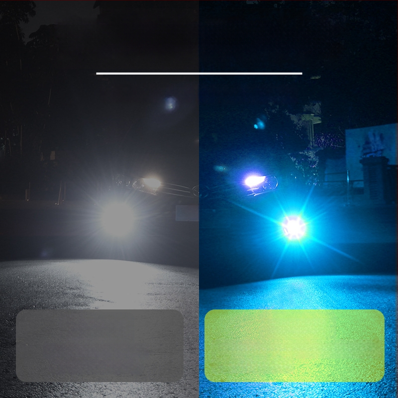 LED ködlámpa lézer lencsével, alumínium ház, H11-hez, 12V, 20W, 6500K, LED 3030