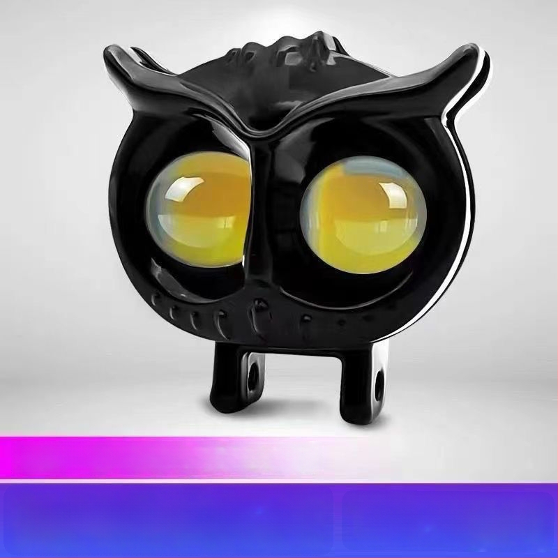 LED priekinis žibintas elektriniam tricikliui – didelis ryškumas, mirganti pelėdos rašto šviesa