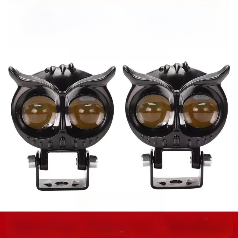 LED priekinis žibintas elektriniam tricikliui – didelis ryškumas, mirganti pelėdos rašto šviesa