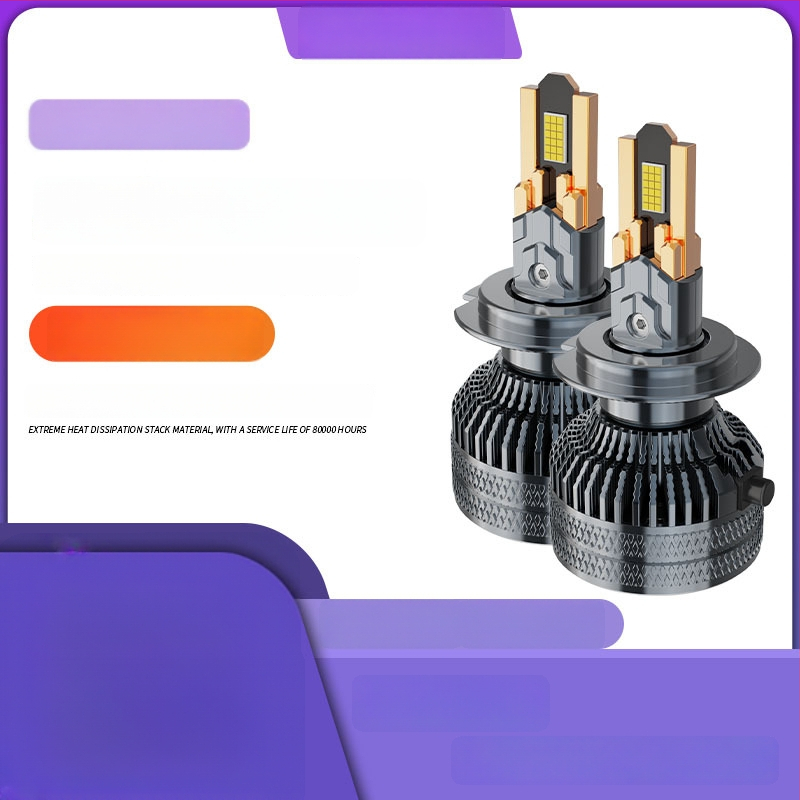 Automašīnas LED priekšējais lukturis, 200W, 12V, 39800LM, IP68, saderīgs ar H1/H3/H4/H7/H11/9005/9006/9012