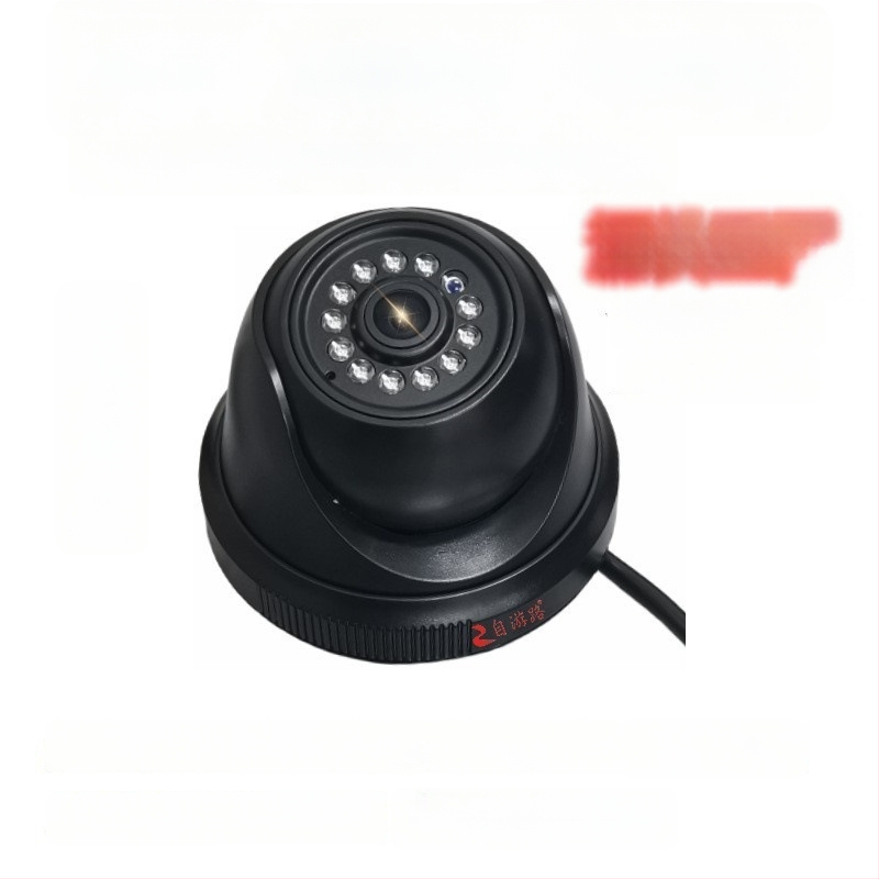 Automobilska infracrvena hemisferična kamera za četiri kanala nadzora, 1080P, AHD, 12-24V, 90° prilagodljiv, ABS kućište