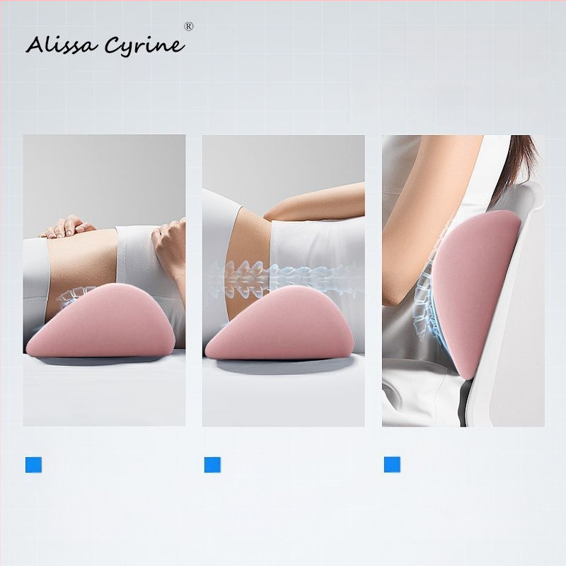 Atmiņas putu jostas spilvens gulēšanai gultā un automašīnā, universāla saderība, minimālistisks dizains, vidēja elpojamība