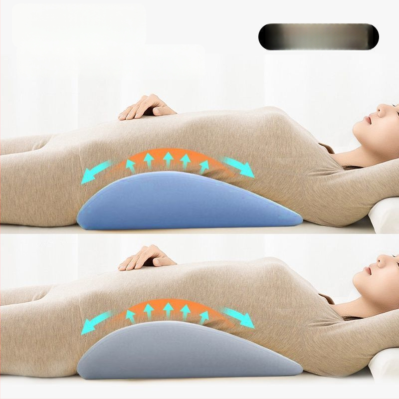 Atmiņas putu jostas spilvens gulēšanai gultā un automašīnā, universāla saderība, minimālistisks dizains, vidēja elpojamība