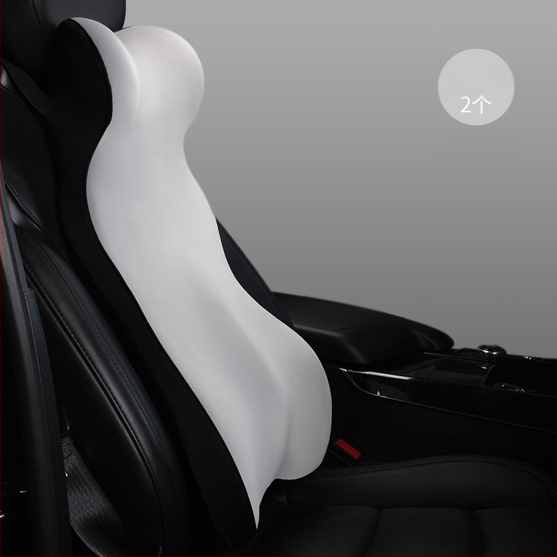 Automašīnas jostas atbalsta spilvens no atmiņas putām, integrēta jostas atbalsta, universāla saderība, logotipa drukāšana iespējama, piemērots visām sezonām