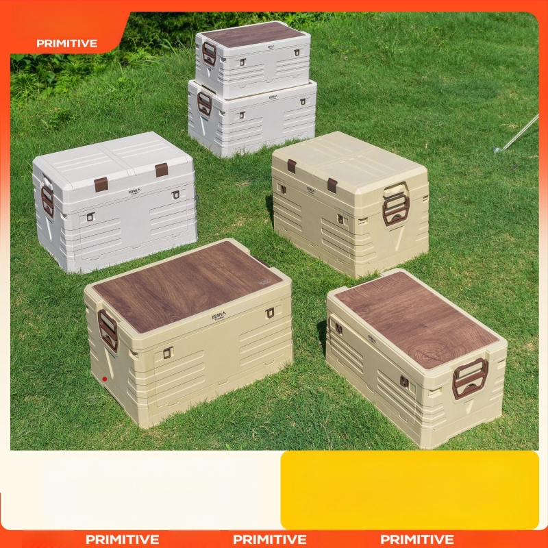 Auto pakiruumi korraldaja integreeritud telkimislauaga – 50–60 L, PP materjal, mudel AJP06, kaasaskantav