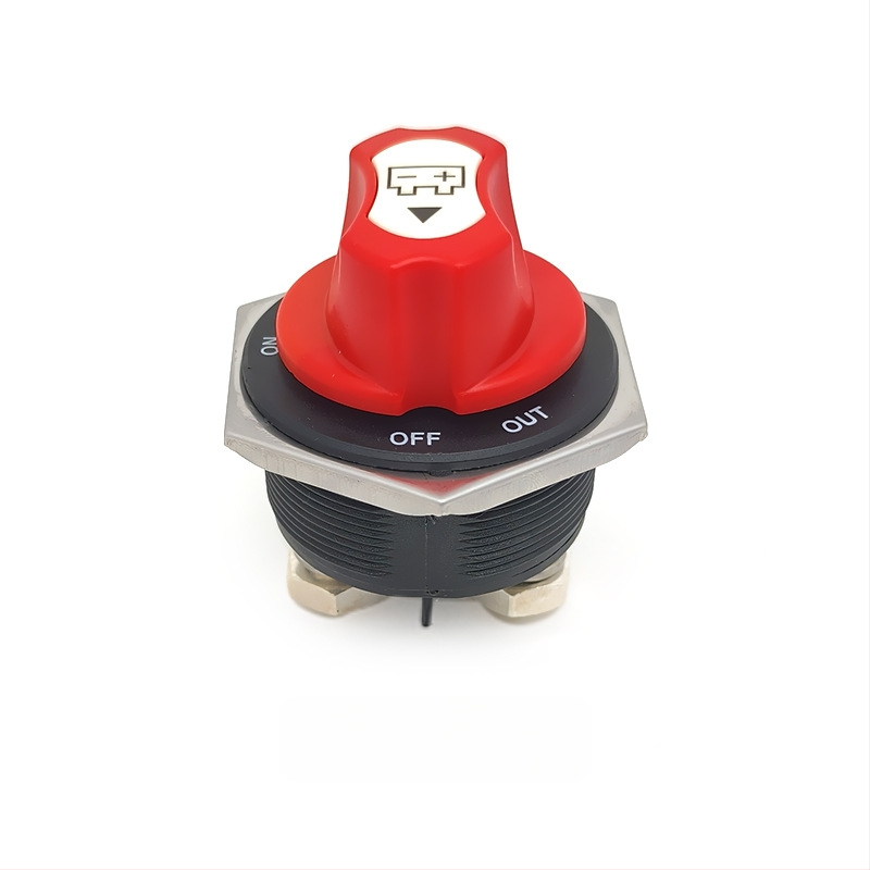 Akumulatora atslēdzējs – pogu tipa slēdzis, 50A/100A/200A/300A, automašīnām, laivām, motocikliem un elektrotransportam | Bai bangsheng