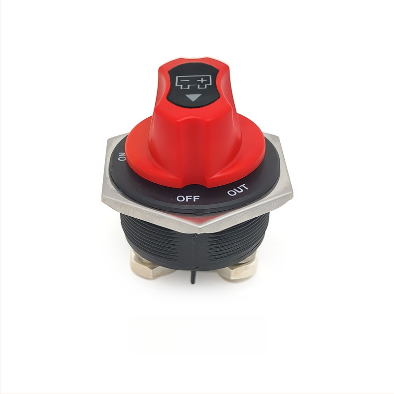 Akumulatora atslēdzējs – pogu tipa slēdzis, 50A/100A/200A/300A, automašīnām, laivām, motocikliem un elektrotransportam | Bai bangsheng