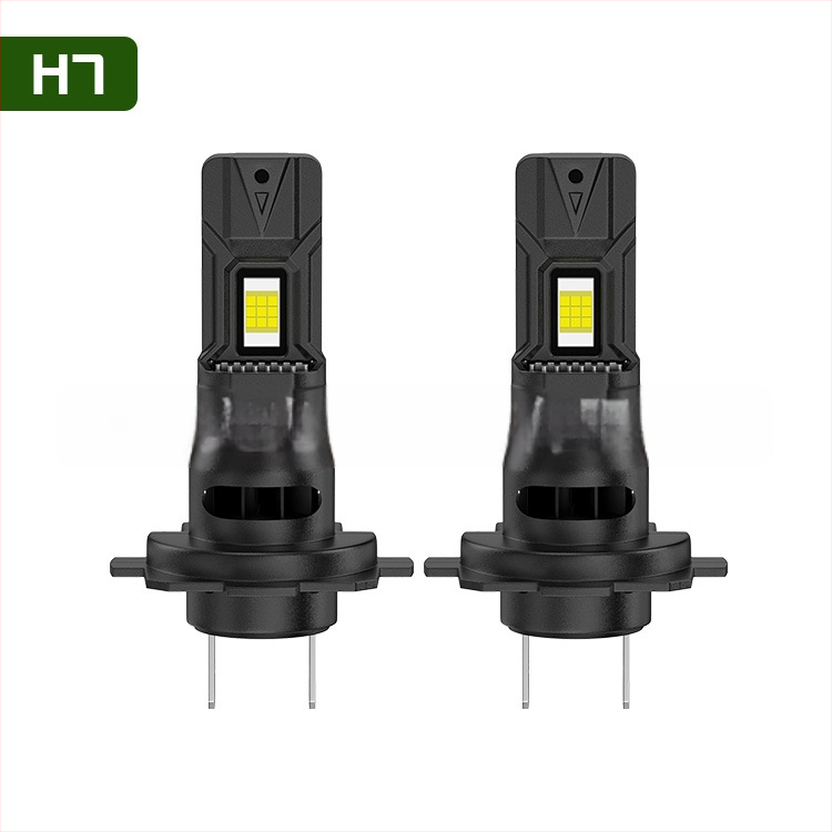 Automobiļu priekšējo LED lukturu komplekts — savietojams ar vairākiem modeļiem (H1/H3/H4/H7/H11/9005/9006/9012), 6000K, 35W, 12-24V, IP67