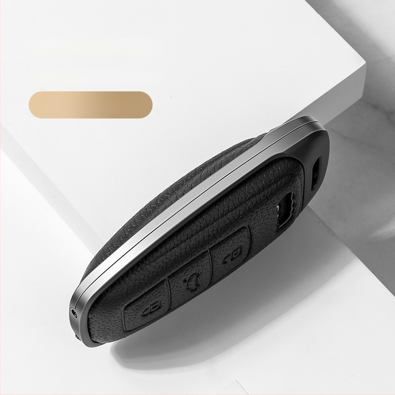 Võtmeümbris Audi | Materjal: Lambanahk | Stiil: Äri