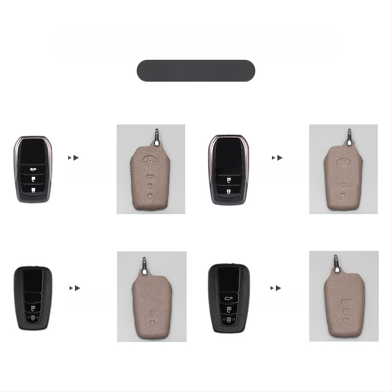 Toyota võtmeümbris – lambanahk, luksuslik stiil, kohandamine puudub