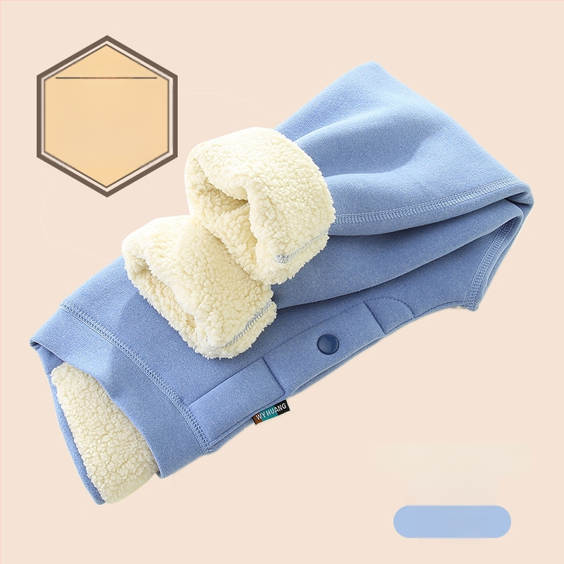 Ziemas bērnu termālās bikses, augsta josta, kokvilna, flīsa odere, 8+ gadu vecuma bērniem