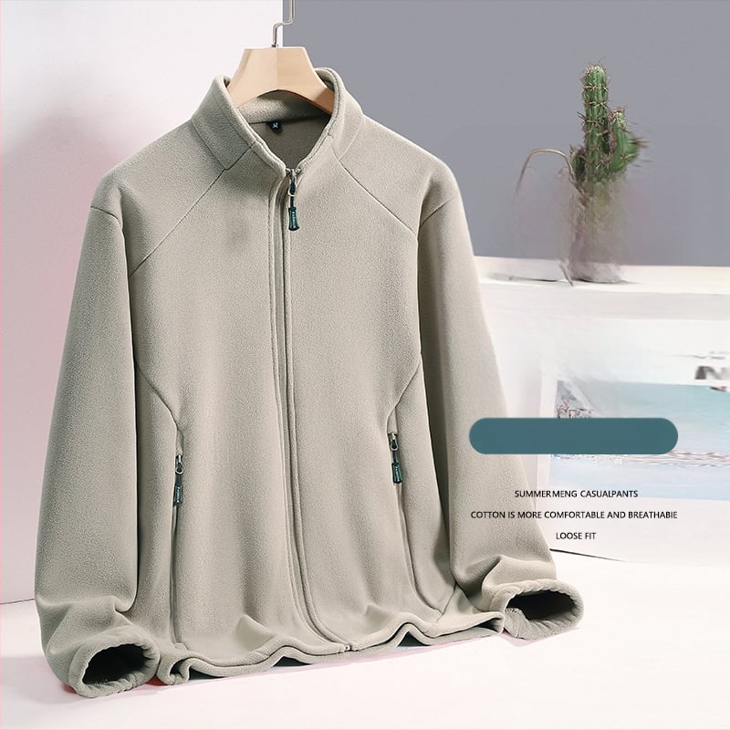 Sieviešu āra flisa kardigan jaka – rudens 2025; Zīmols: Other; Audums: ķīmiski šķiedru maisījums; Galvenais materiāls: poliesteris; Poliesteru saturs: ≥95%