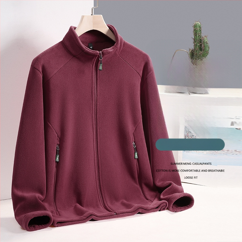 Sieviešu āra flisa kardigan jaka – rudens 2025; Zīmols: Other; Audums: ķīmiski šķiedru maisījums; Galvenais materiāls: poliesteris; Poliesteru saturs: ≥95%