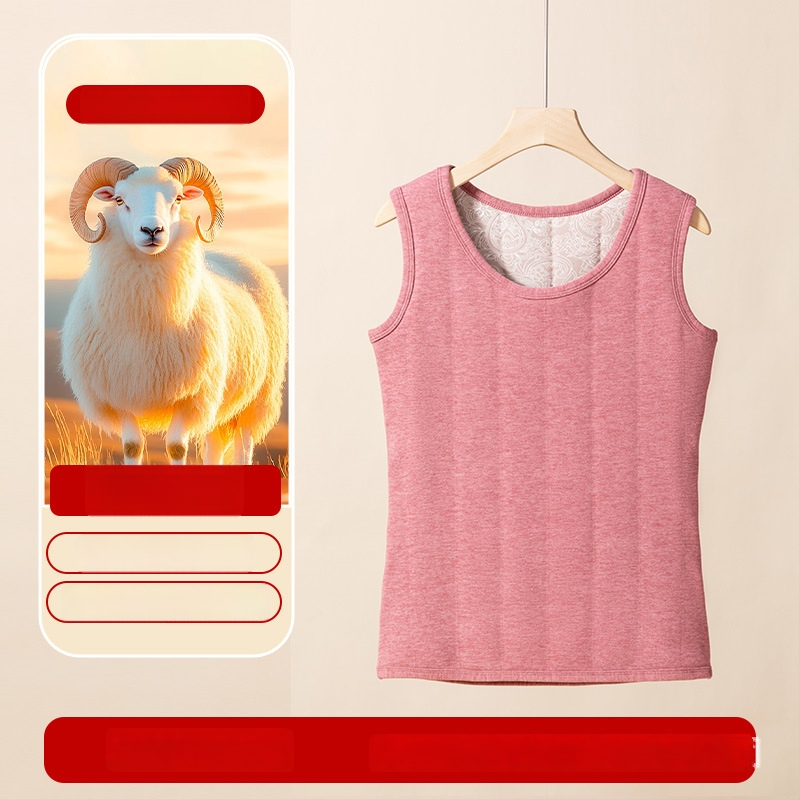 Unisex termo vest s kapuljom, antibakterijski, 5-slojni debeli flis, topla osnovna sloja