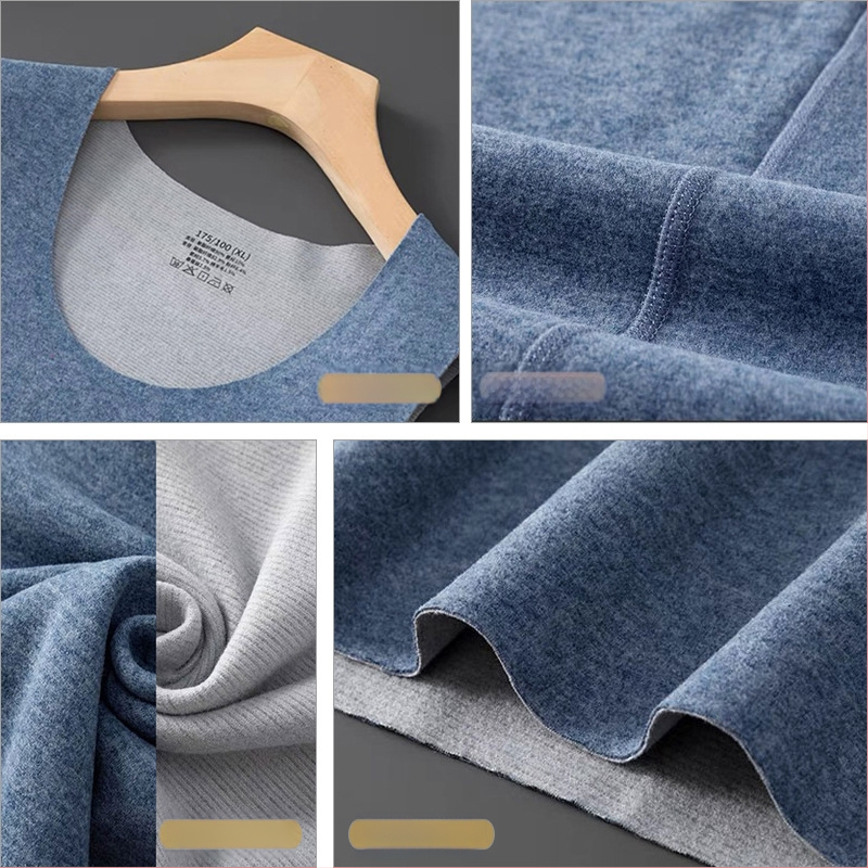 Topli vuneni svilenkasti prsluk, dvostruki melirani materijal, fleece podstava, okrugli ovratnik, debeli materijal 201-250 g/m², 90-95% poliestera.