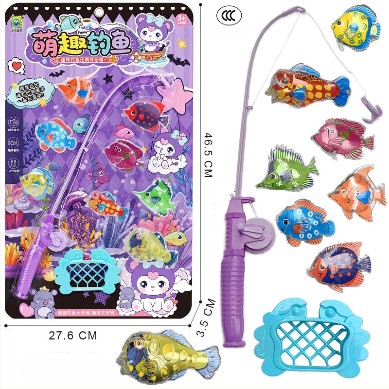 Játszóházi játék — Interaktív szülő-gyermek horgászat, szimulációs halak, műanyag