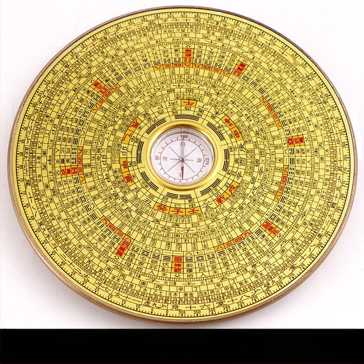 Varinis Bagua kompas – nešiojamas Feng Shui įrankis su Bagua geometrija