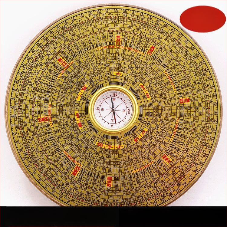 Varinis Bagua kompas – nešiojamas Feng Shui įrankis su Bagua geometrija