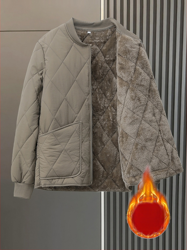 Talvine fliis-kardigan-jakk tõmblukuga, kapuutsita, ühevärviline, taskud (fliis, tõmblukud, kapuutsita, taskud, ühevärviline)