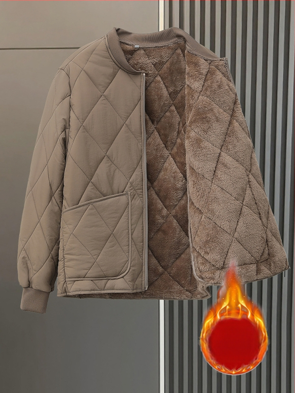 Talvine fliis-kardigan-jakk tõmblukuga, kapuutsita, ühevärviline, taskud (fliis, tõmblukud, kapuutsita, taskud, ühevärviline)