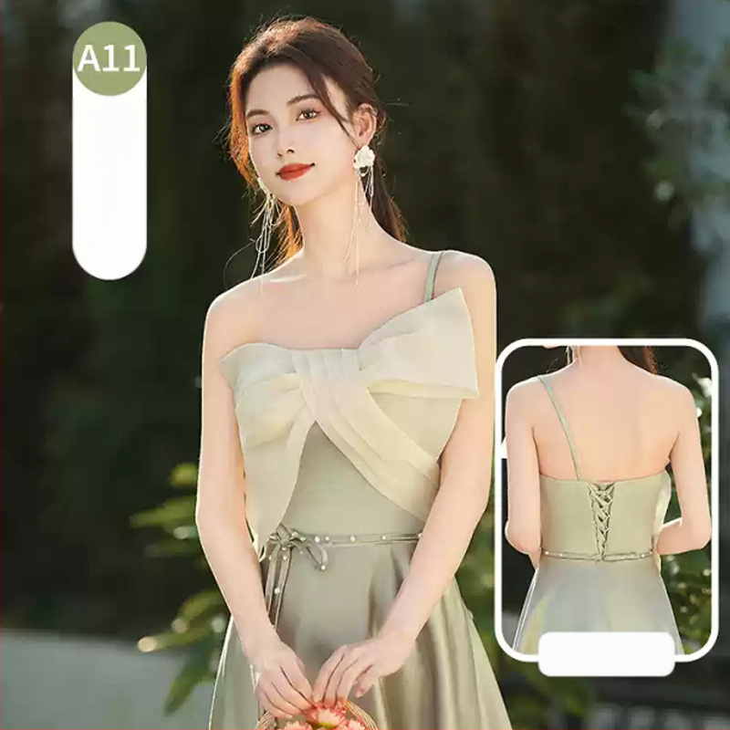 Parankinių suknelė, aukštas liemuo, ilga suknelė, be rankovių, vienas petys, poliesteris >95%