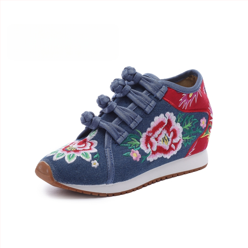 Naistele lõuzenahad lillekirjaga, fliisvooder, keskmise kõrgusega ülaosa, komposiitpõhi