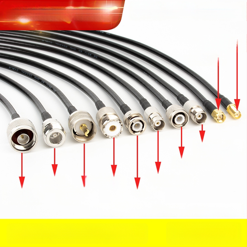 Antenas pagarinājuma līnija, modeļa 50-3, RF kabelis, apvalks: Cits, savienotāji: N/M/TNC/BNC/SMA, GPS/radio/mikrofona lietošanai