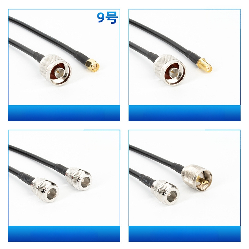 Antenas pagarinājuma līnija, modeļa 50-3, RF kabelis, apvalks: Cits, savienotāji: N/M/TNC/BNC/SMA, GPS/radio/mikrofona lietošanai