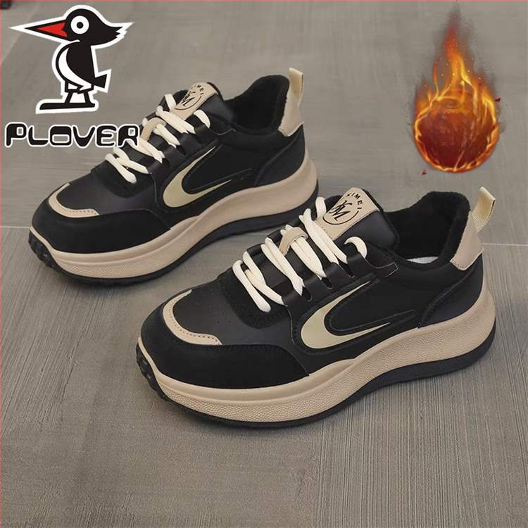 Sieviešu Slip-On kurpes, bieza zole, pretslīdēšana, fleece odere, vieglas