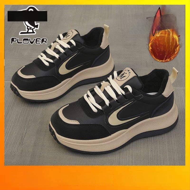 Sieviešu Slip-On kurpes, bieza zole, pretslīdēšana, fleece odere, vieglas