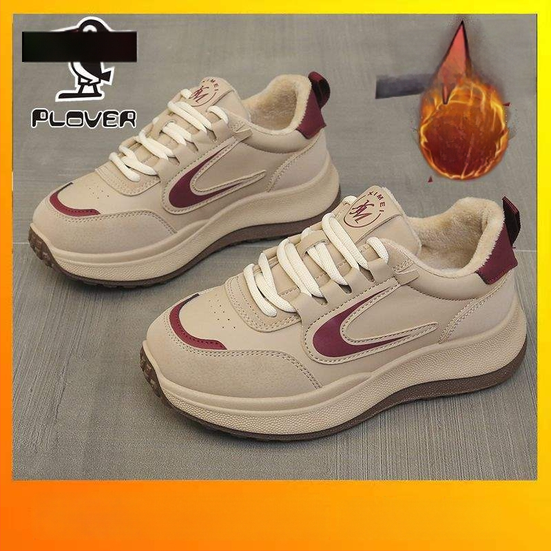 Sieviešu Slip-On kurpes, bieza zole, pretslīdēšana, fleece odere, vieglas