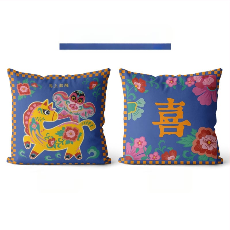 Αστείο μαξιλάρι με πυρήνα PP βαμβάκι, κάλυμμα από βρεφικό φλίς με ψηφιακή εκτύπωση για καναπέ