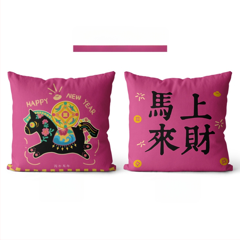 Αστείο μαξιλάρι με πυρήνα PP βαμβάκι, κάλυμμα από βρεφικό φλίς με ψηφιακή εκτύπωση για καναπέ